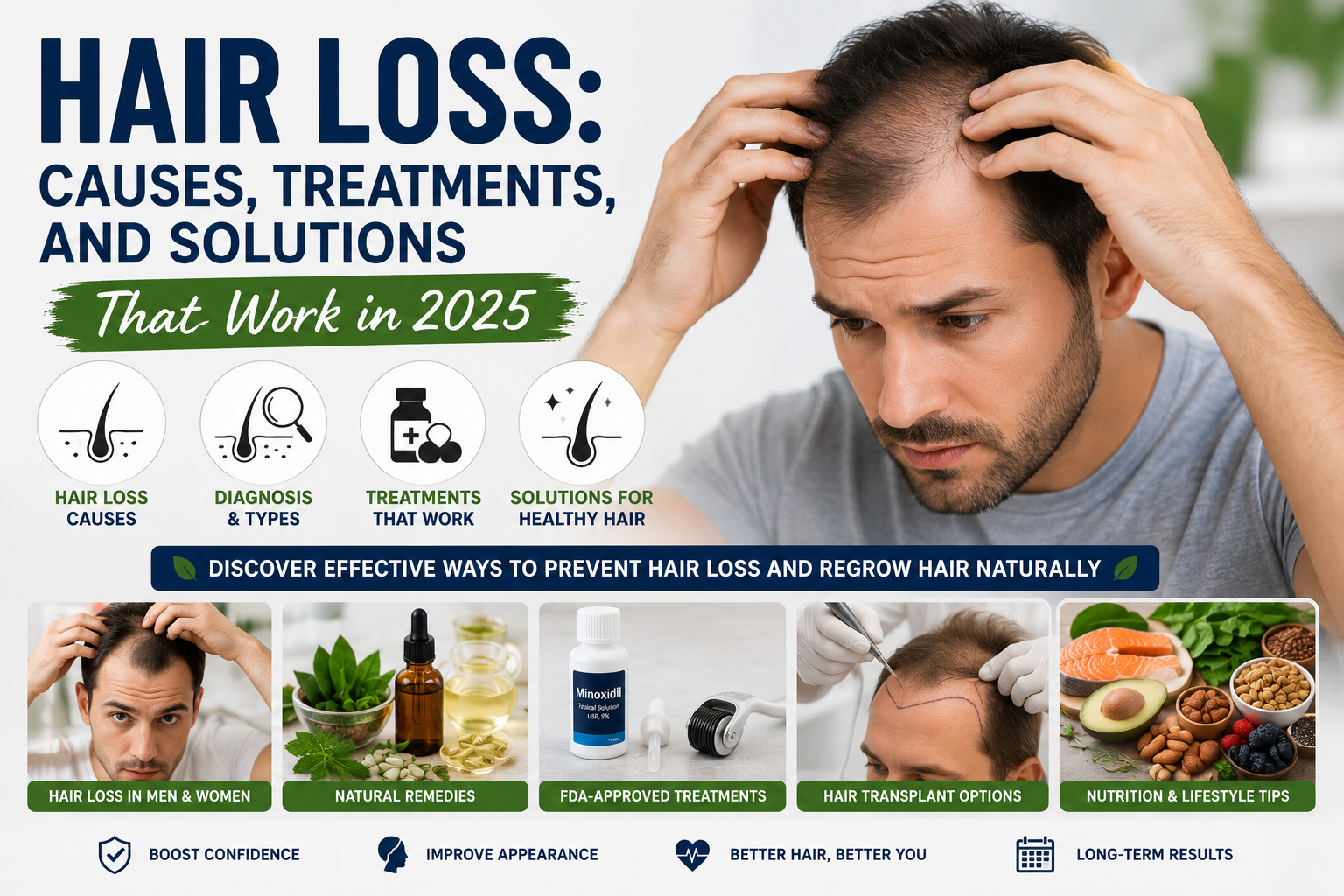 Hair Loss: Causes, Treatments, and Solutions That Work in 2025